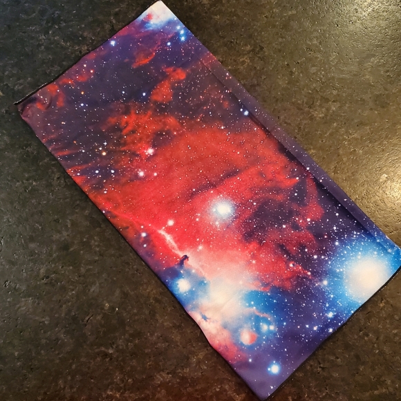Accessories - 🐕 Pink & Navy Galaxy Neck Gaiter